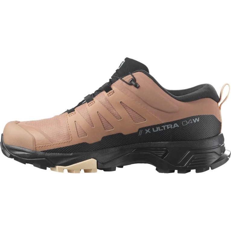 Tenis Senderismo Salomon X Ultra 4 GTX Mujer Marrom Negros | MX RGLC839